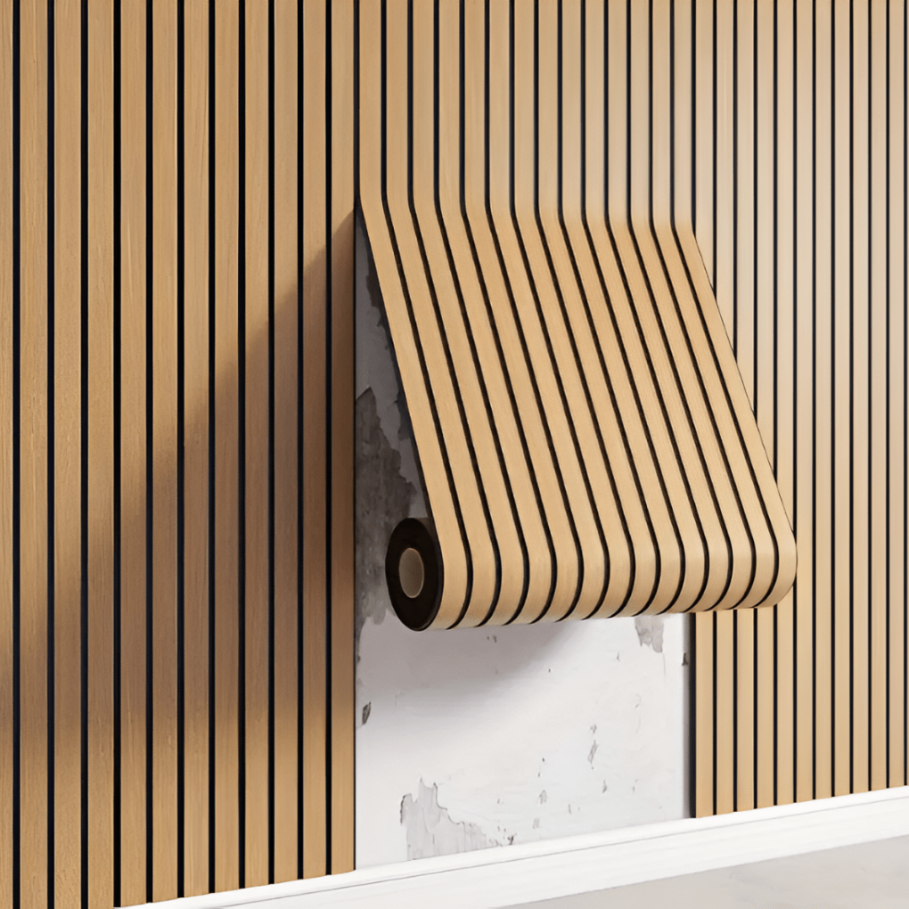 3D Wood Wall Panels Self-Adhesive - Fashinoza