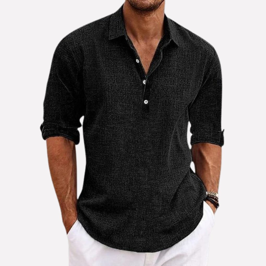 Men's Polo Shirt Cotton Short Sleeve