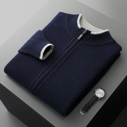 Men's Wool Cardigan Classic