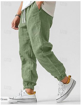 Men's Jogger Pants Elastic Drawstring