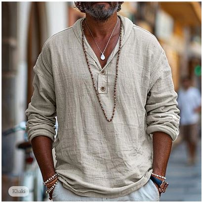 Men's Casual Lightweight Shirt - 
Fashinoza