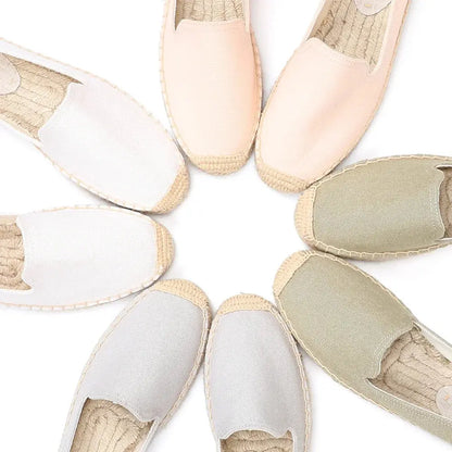 Women's Slip-On Espadrilles Lightweight Breathable Comfort Shoes - 
Fashinoza