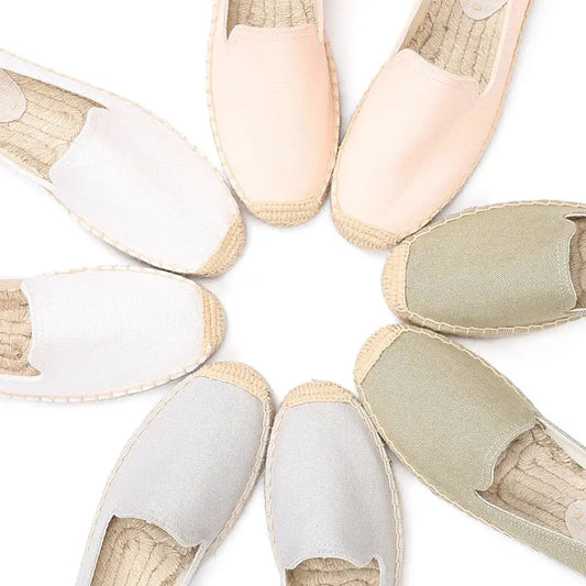 Women's Slip-On Espadrilles Lightweight Breathable Comfort Shoes - 
Fashinoza
