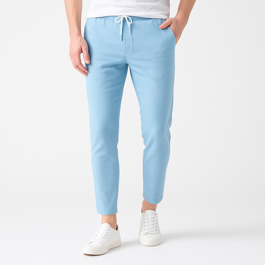 Cotton Linen Trousers - 
Fashinoza