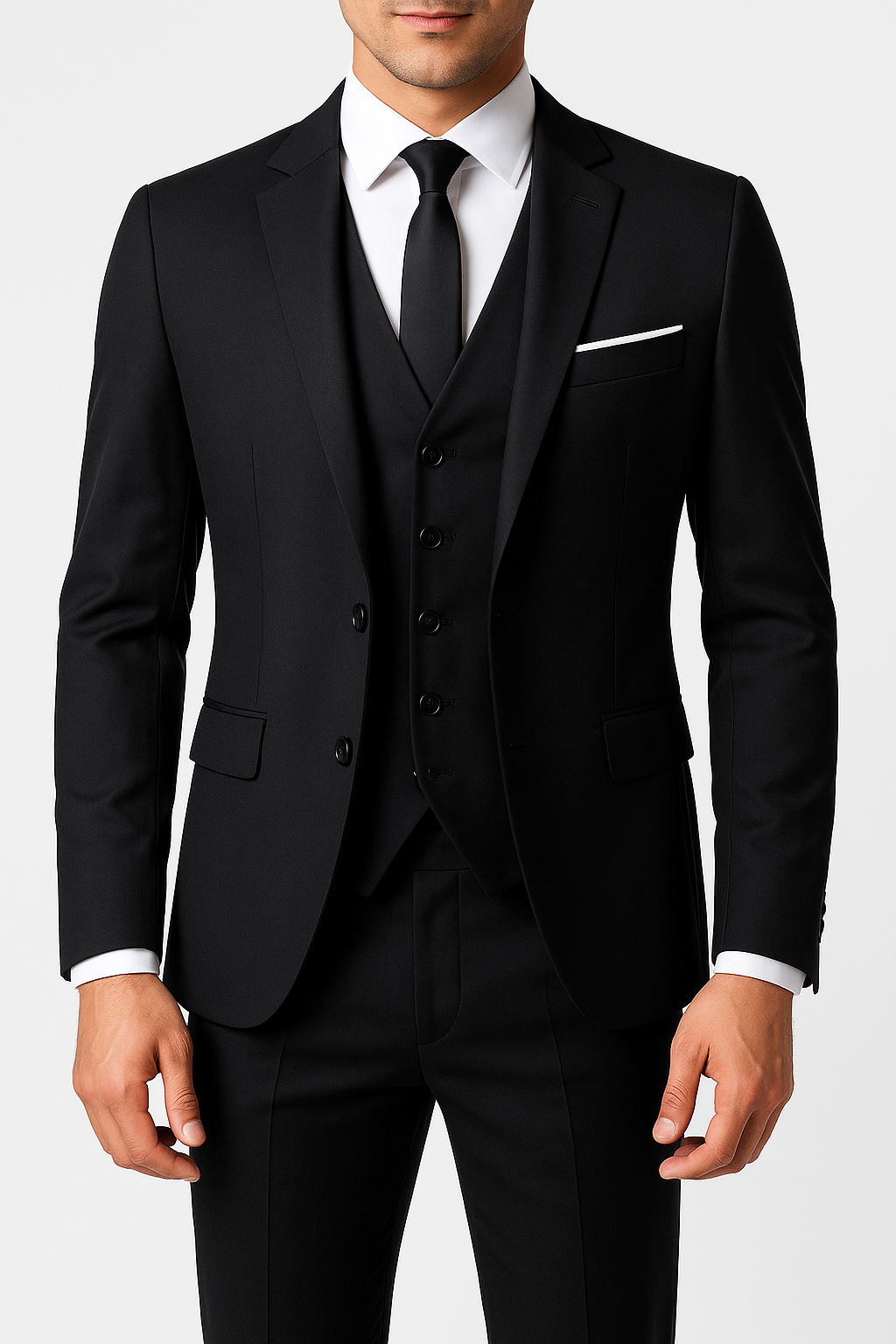 Men's 3-Piece Formal Suit Set - 
Fashinoza