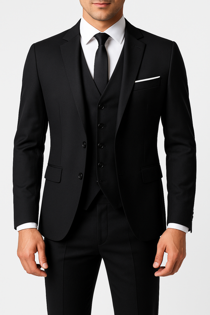 Men's 3-Piece Formal Suit Set - 
Fashinoza