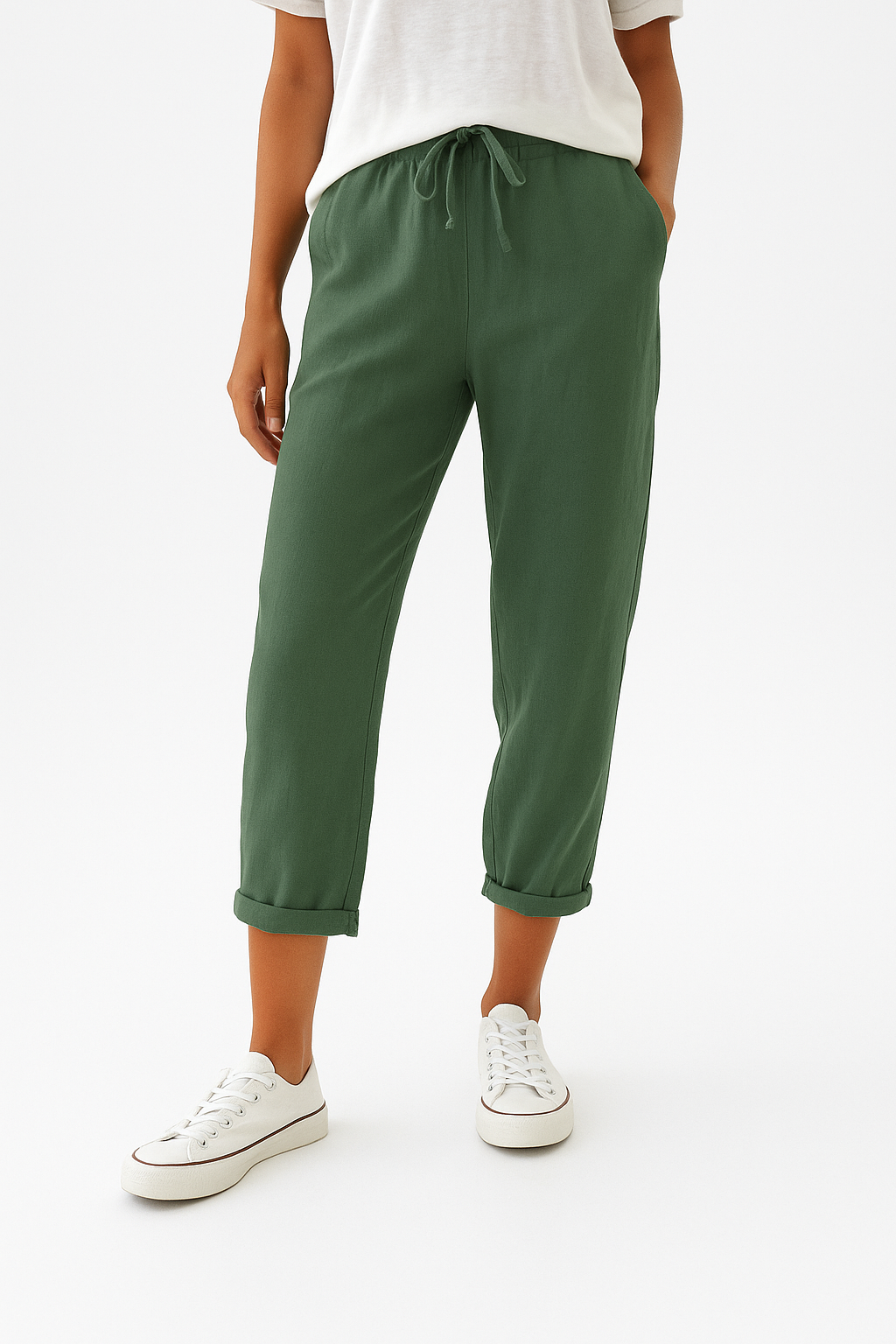 Linen Blend Weekender Pants Breathable