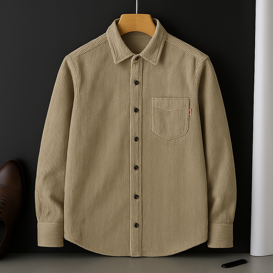 Men's Corduroy Shirt - 
Fashinoza