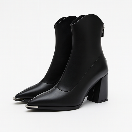 Women's Chelsea Leather Boot - 
Fashinoza