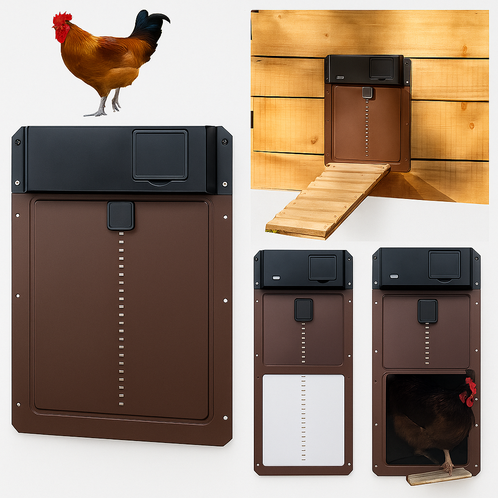 Automatic Chicken Coop Door Opener With Light Sensor - Fashinoza