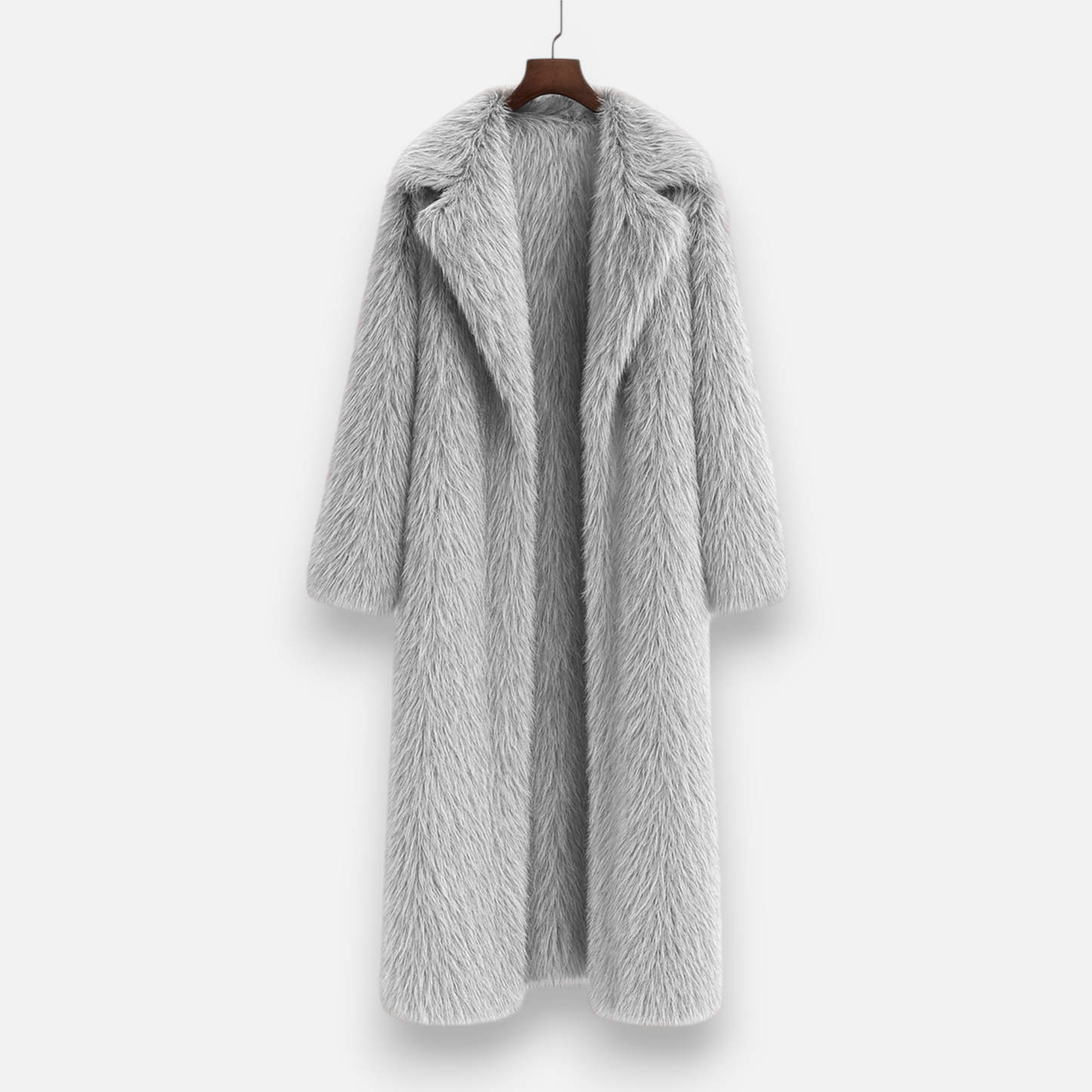 Caroline| Women's Cozy Long Fur Coat for Winter