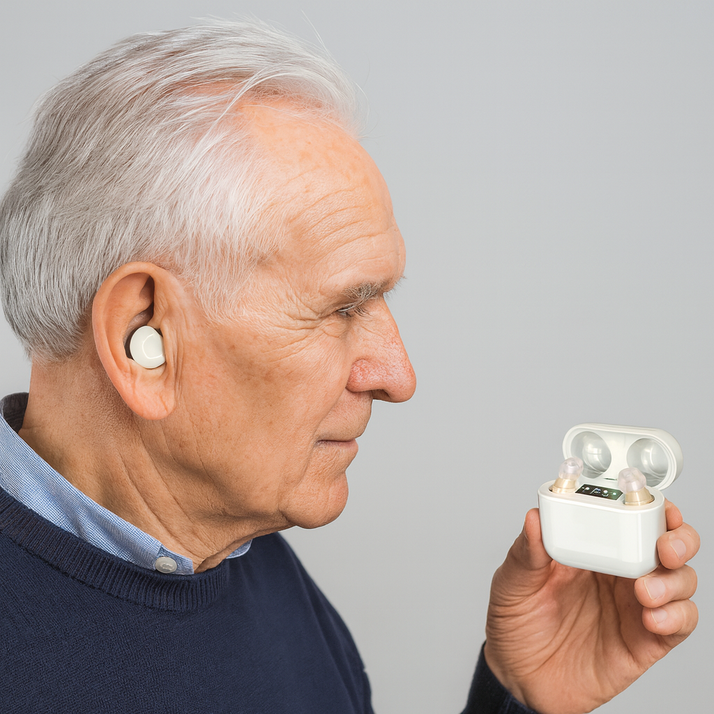 Aurio Invisible Hearing Aid Comfortable Wear - Fashinoza