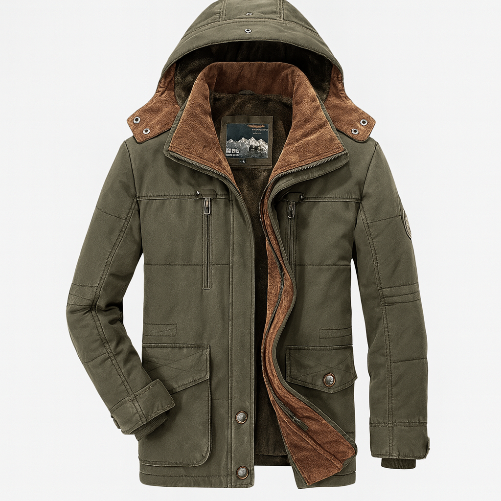 Men's Waterproof Winter Jacket Warm Breathable - Fashinoza