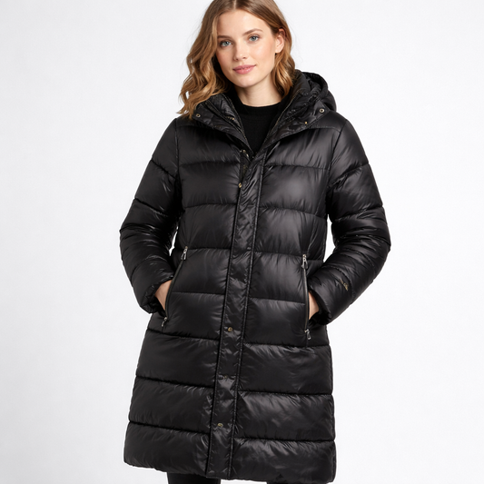 Women's Down Winter Jacket Waterproof Insulated - Fashinoza