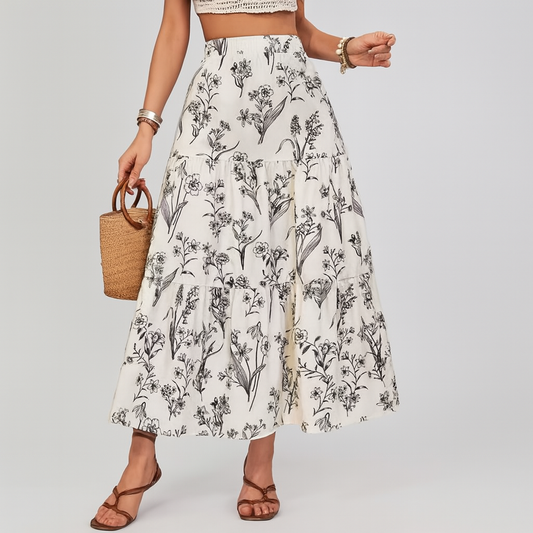Women's Midi Skirt - Fashinoza