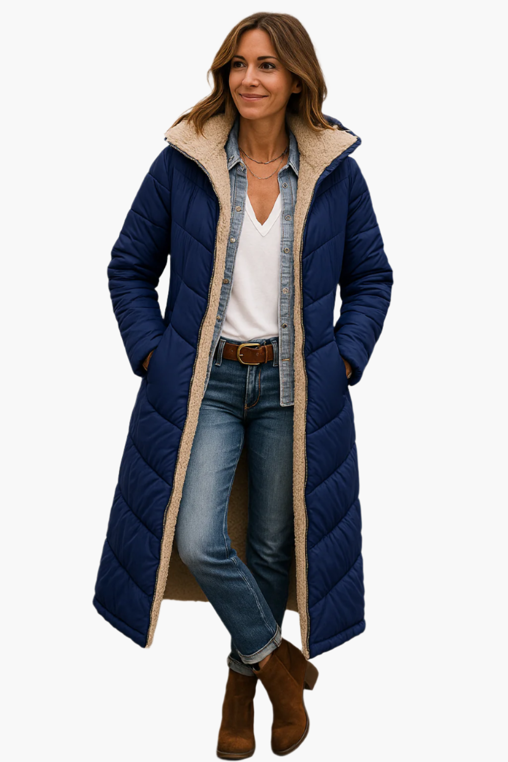 Audrey | Women Spring Long Puffer Coat