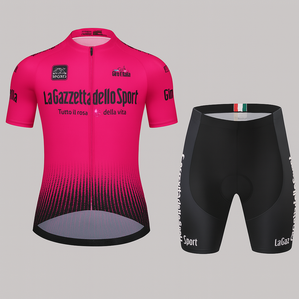 Men's Cycling Jersey And Shorts Set
