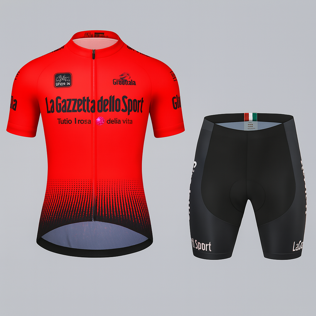 Men's Cycling Jersey And Shorts Set
