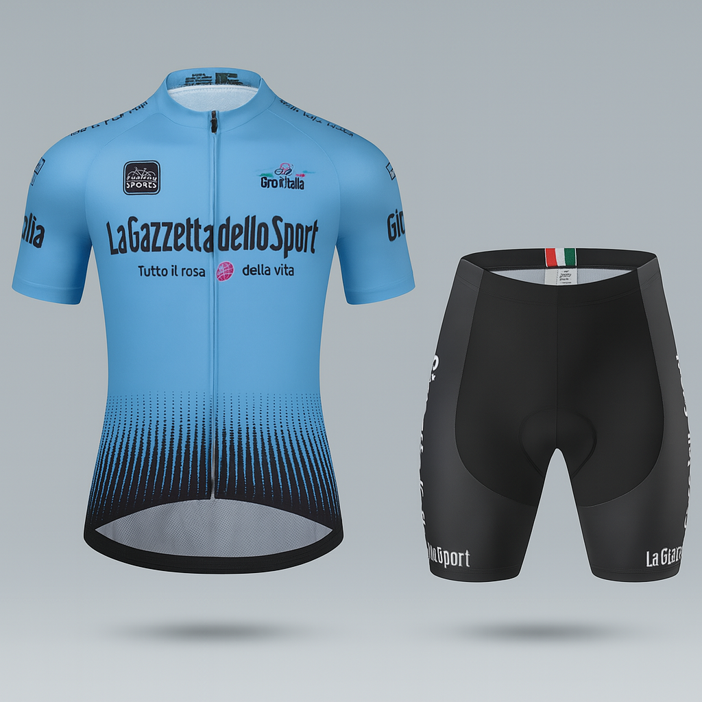 Men's Cycling Jersey And Shorts Set