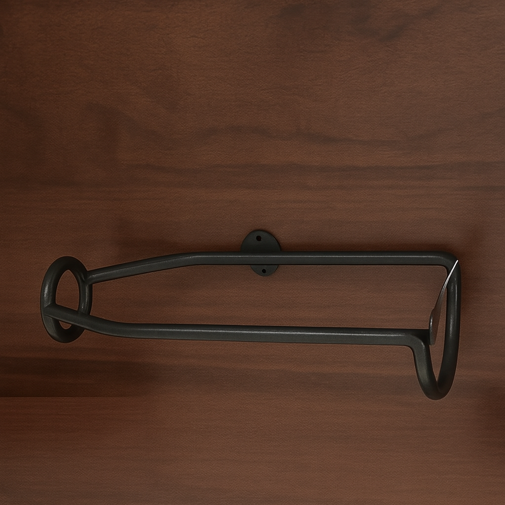 Wall Mounted Wine Rack Iron 5 Piece Set