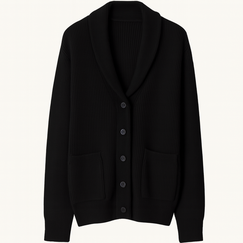 Men's Soft Knit Cardigan Button Up Sweater - Fashinoza