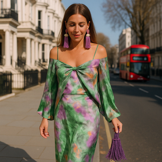 Artful Drape Evening Gown