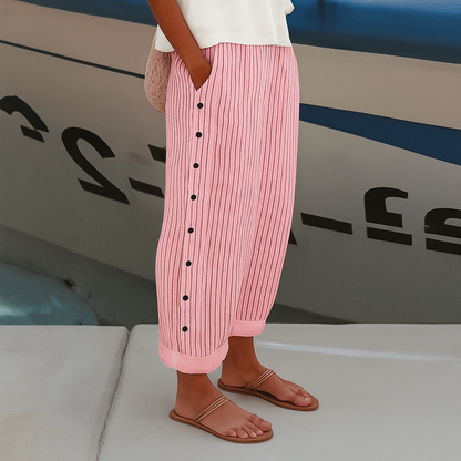 Women's Comfort Pants With Side Pockets