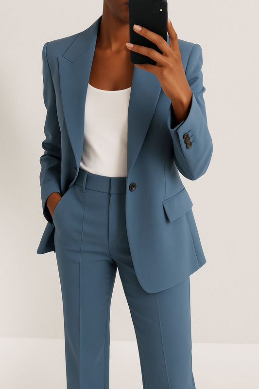 Carl | Women Winter Tailored Blazer Pants Set