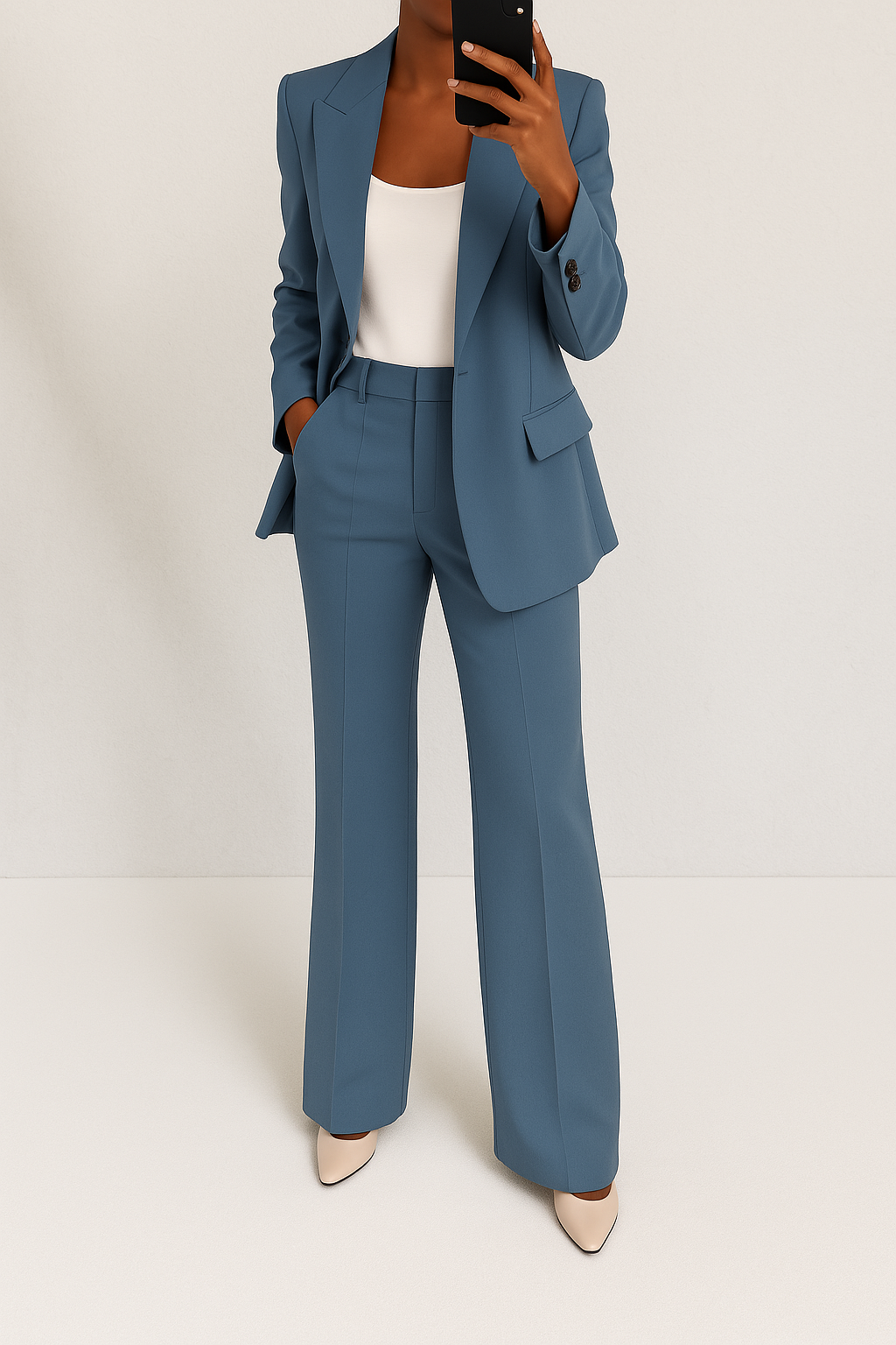 Carl | Women Winter Tailored Blazer Pants Set