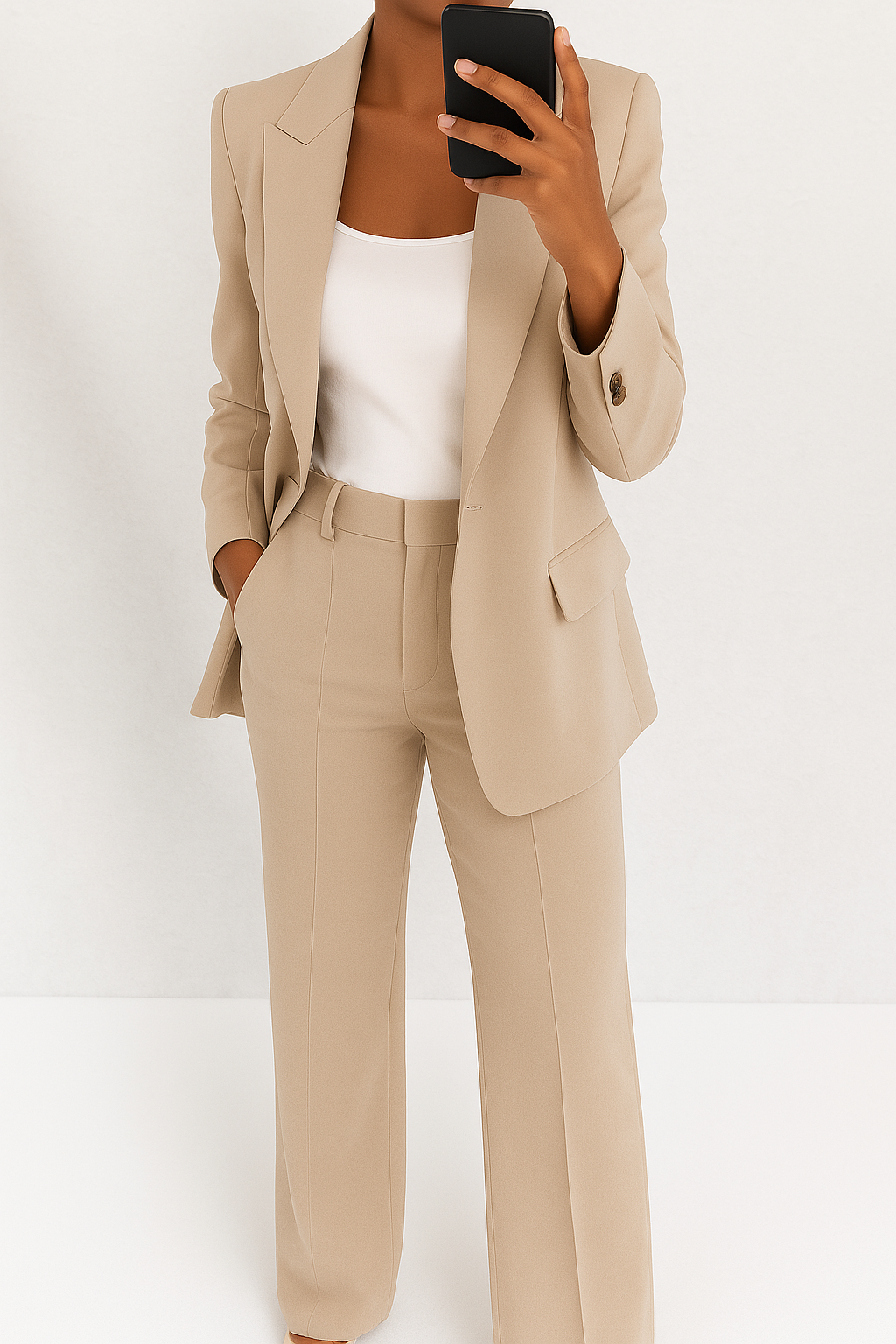 Carl | Women Winter Tailored Blazer Pants Set