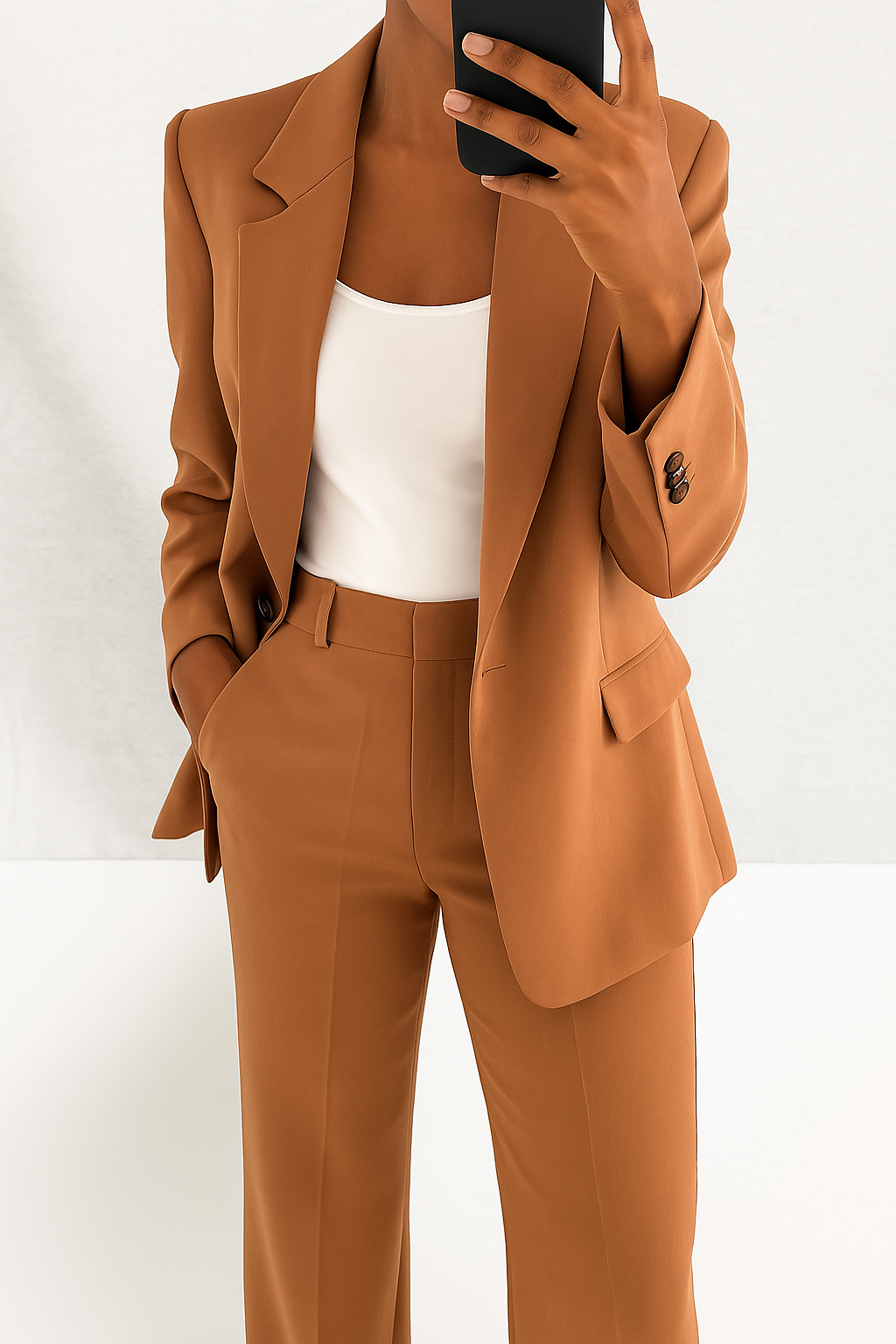 Carl | Women Winter Tailored Blazer Pants Set