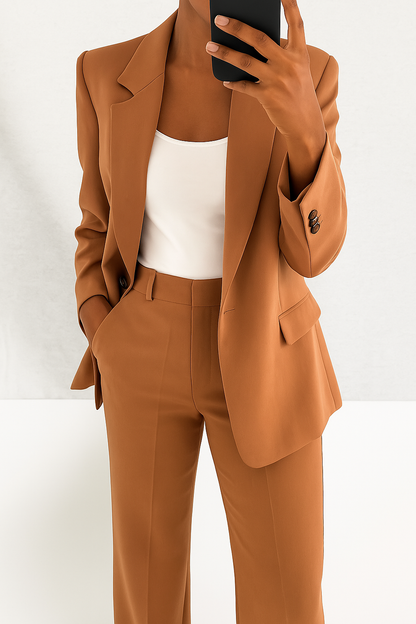 Carl | Women Winter Tailored Blazer Pants Set