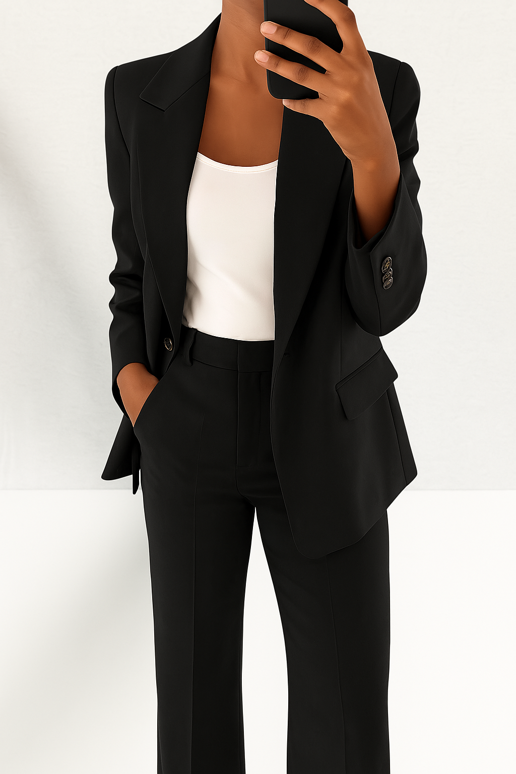 Carl | Women Winter Tailored Blazer Pants Set
