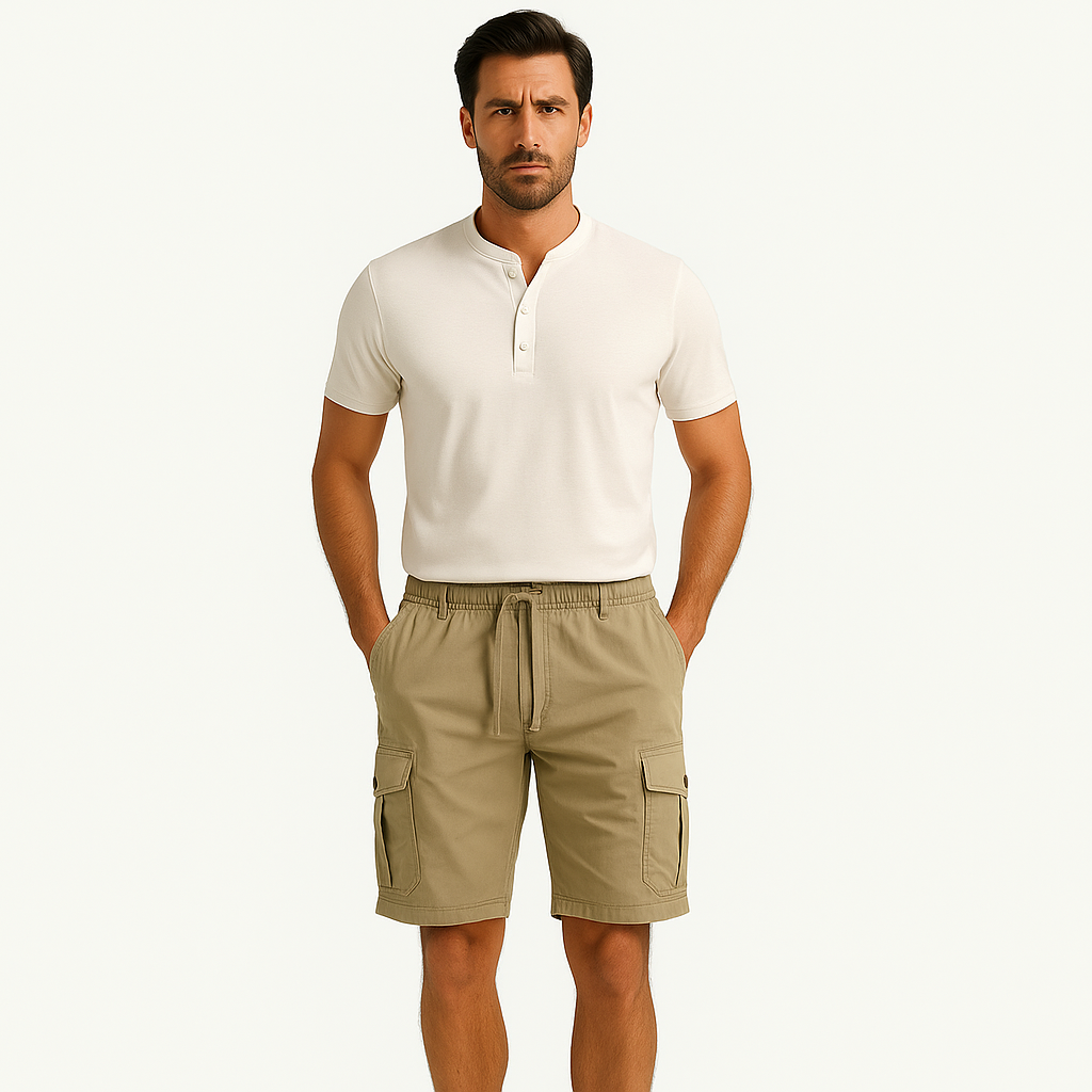 Men's Cotton Cargo Shorts