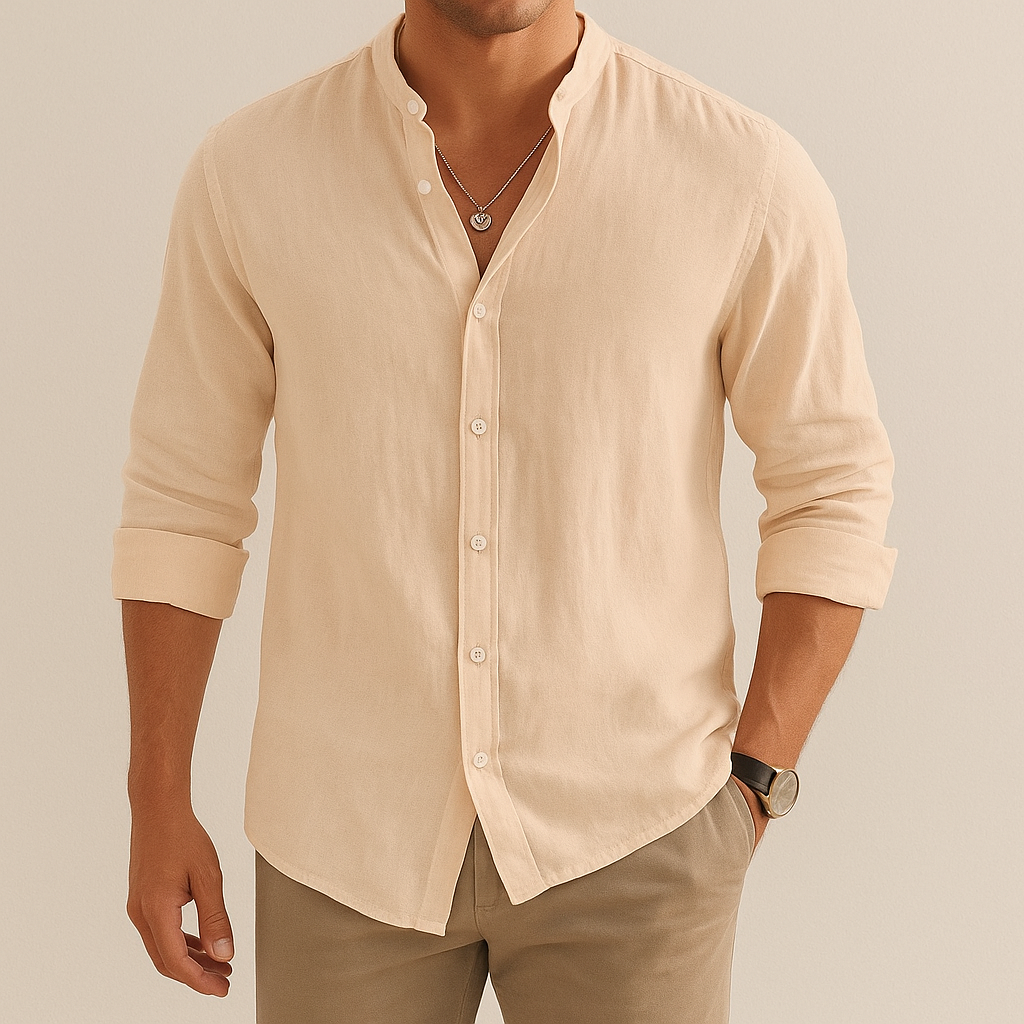 Ashford Men's Linen Shirt Relaxed Fit