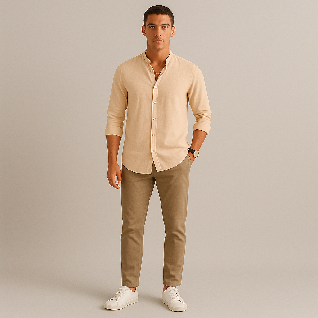 Ashford Men's Linen Shirt Relaxed Fit
