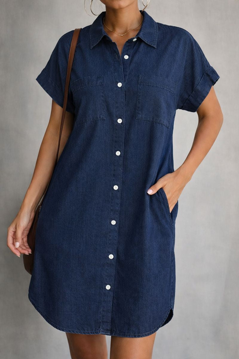 Women's Casual Denim Dress