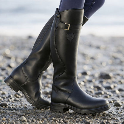 Women's Knee High Zip Boots