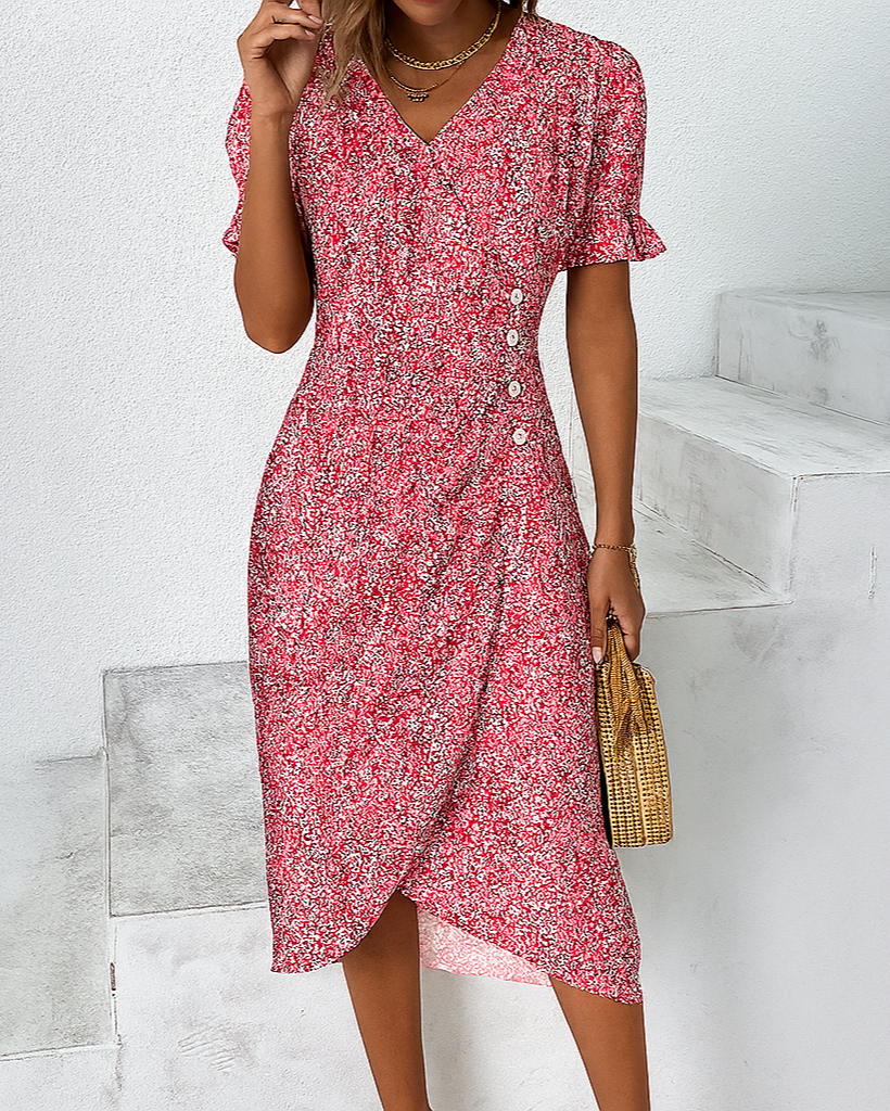 Women's Cotton Blend Maxi Dress Lightweight