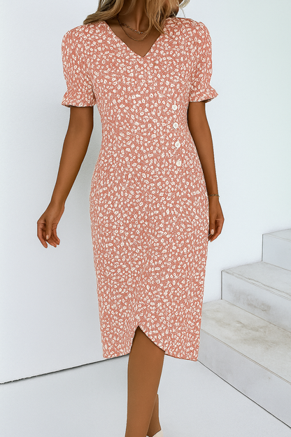 Women's Cotton Blend Maxi Dress Lightweight