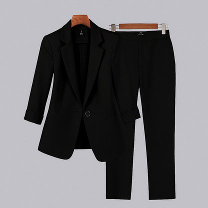 Women's Formal Blazer Suit Set Pants