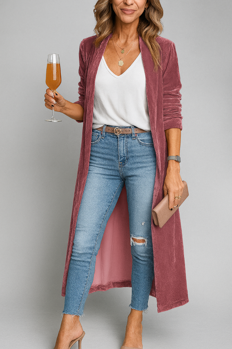 Women's Long Duster Cardigan