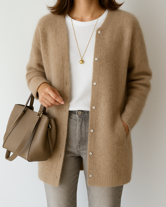 Women's Soft Knitted Jacket - Fashinoza