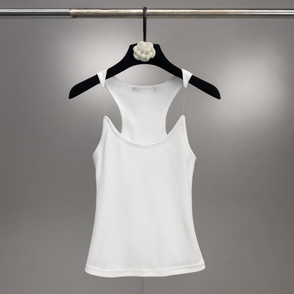 Women's Ribbed Tank Invisible Strap