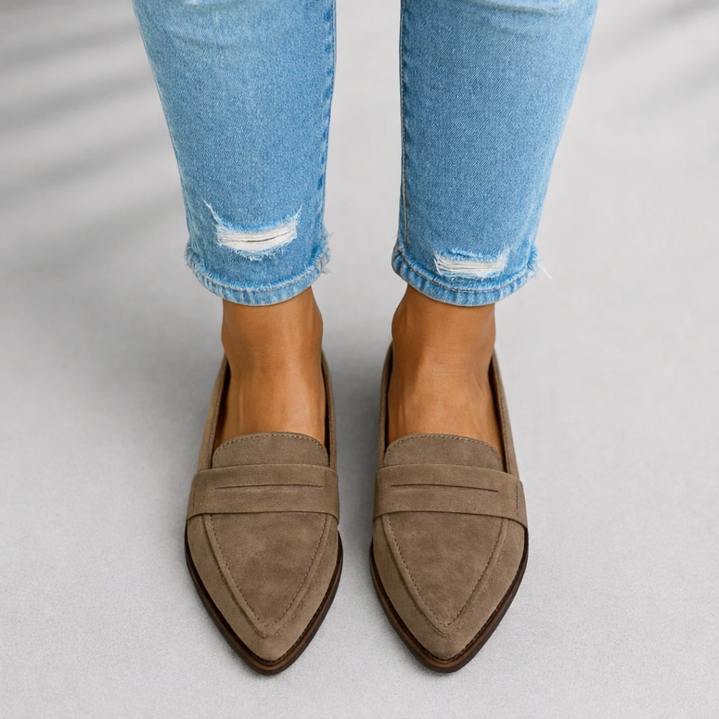 Women's Sleek Toe Loafers