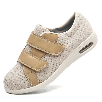 Women's Mesh Walking Shoes Adjustable Orthopedic Seniors Breathable Slip-On Sneakers