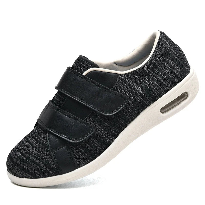 Women's Mesh Walking Shoes Adjustable Orthopedic Seniors Breathable Slip-On Sneakers