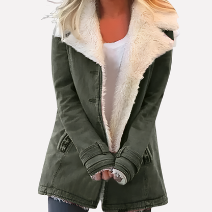 Women's Insulated Winter Parka Jacket