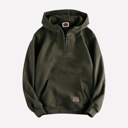 Men's Half Zip Fleece Hoodie