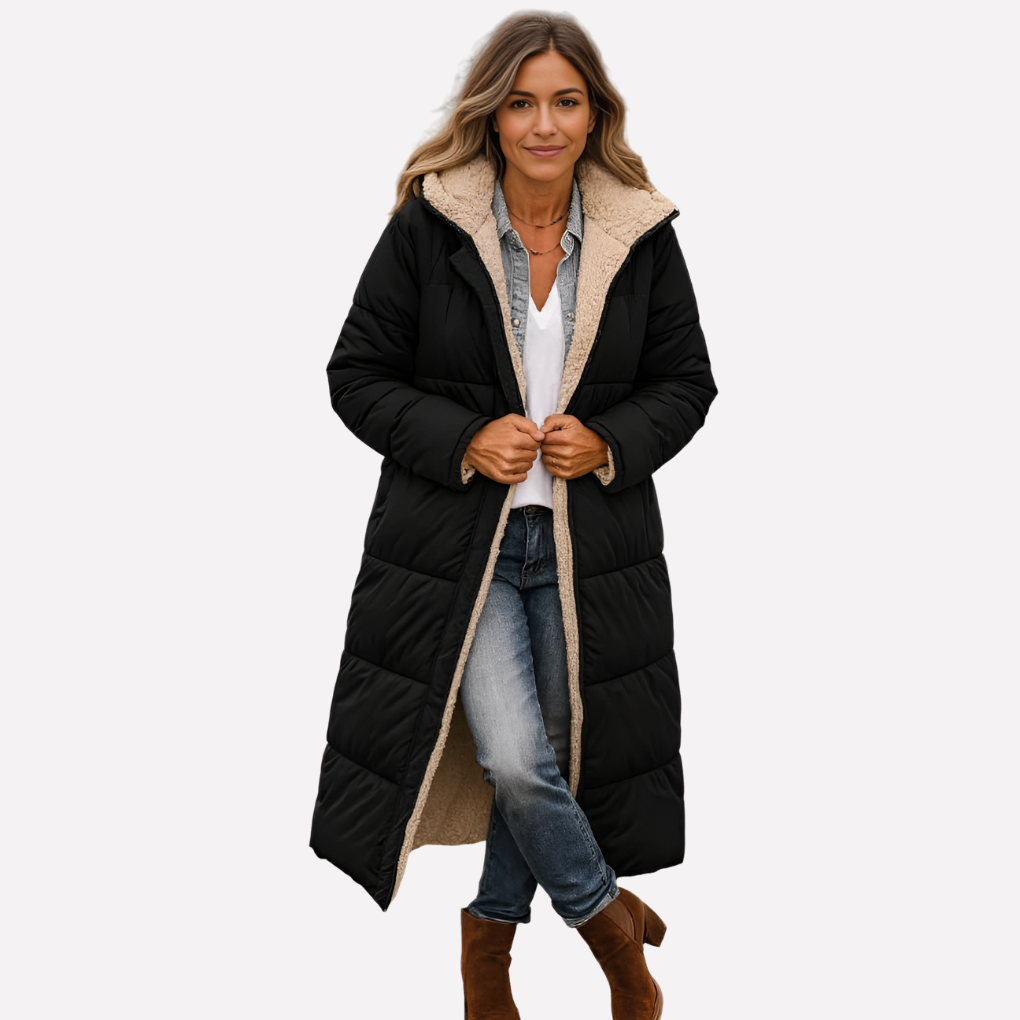 Women's Quilted Coat Hooded Insulated